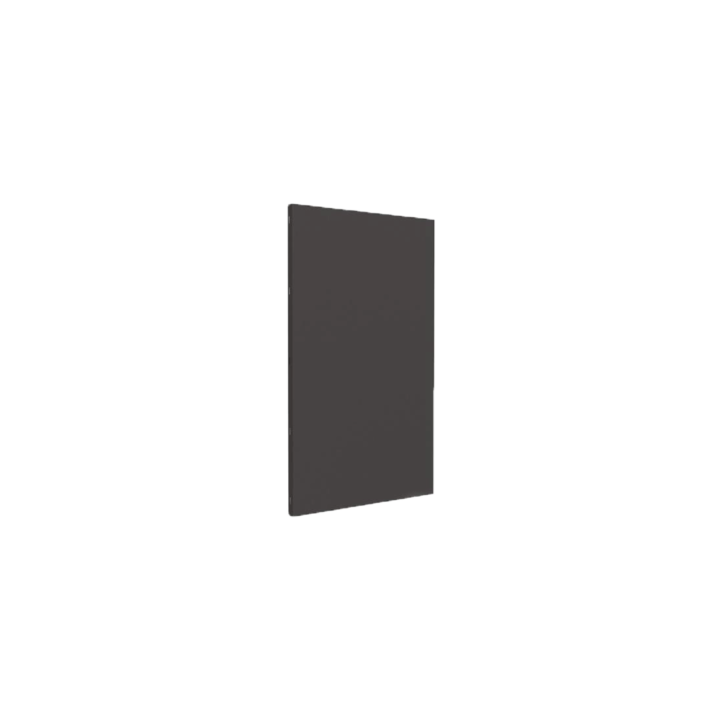 Plaque de protection unie verticale Couleur Gris - Hauteur 100cm pour poele - Capska