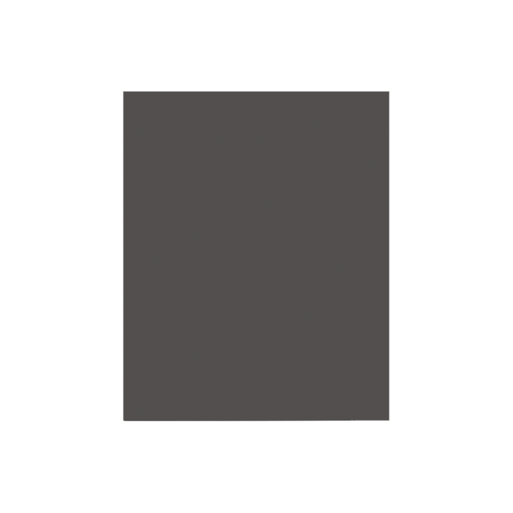 Placa protectora vertical lisa, color gris - Altura 100cm para estufa - Capska