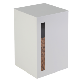 Deposito pellet Titan White per caminetti e stufe a legna - Capska Deposito pellet Titan White per caminetti e stufe a legna - Capska