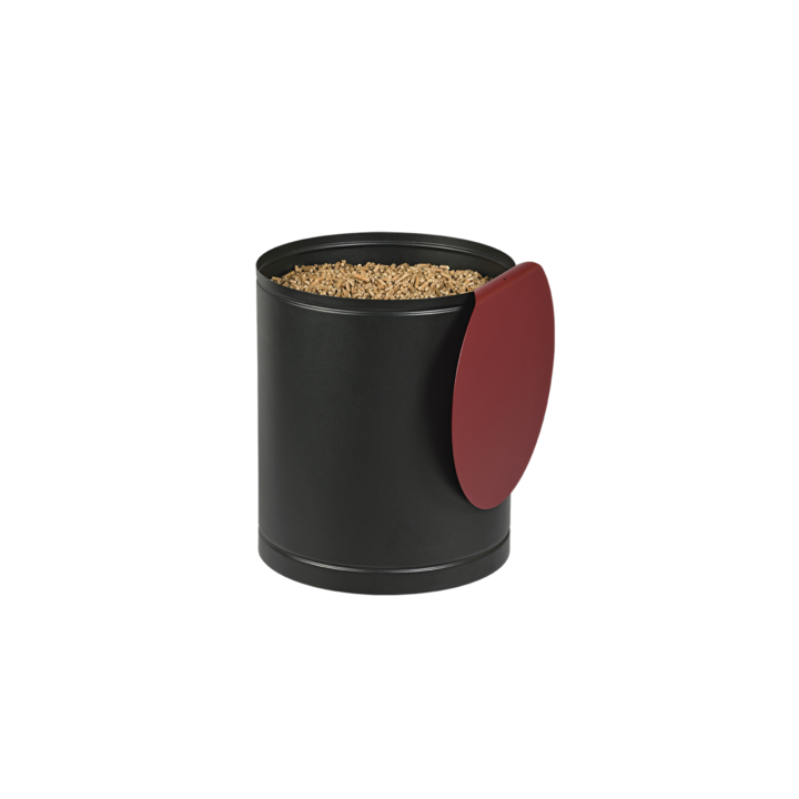 Almacenamiento de pellets para chimeneas y estufas de leña en villas - Capska