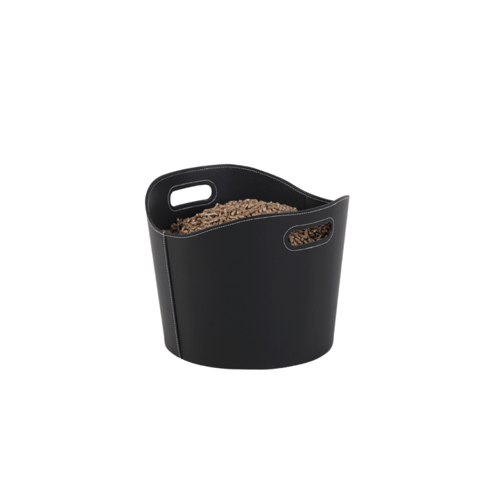 Emmagatzematge de pellets Gamma Black per a xemeneies i estufes de llenya - Capska