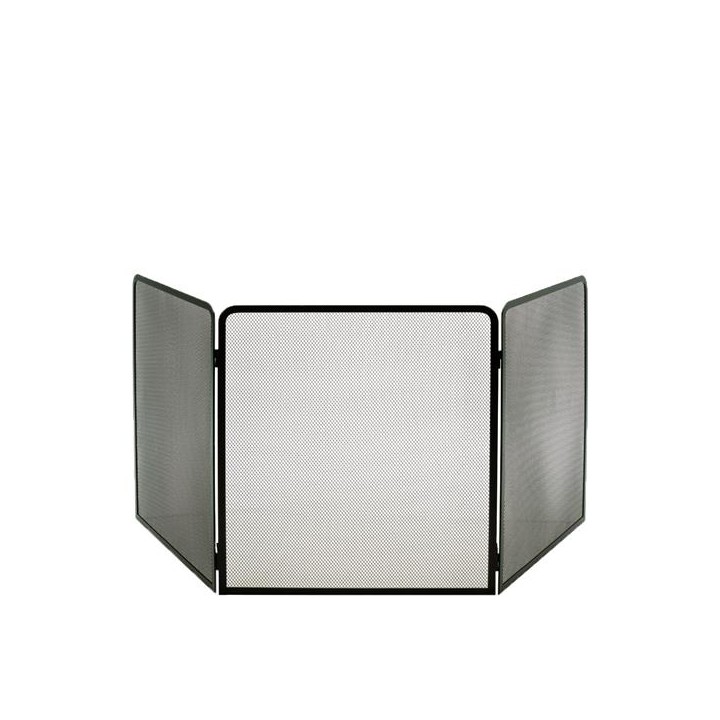Protection Poele Terza 3 Volets Finition Noire Protection Poele Terza 3 Volets Finition Noire