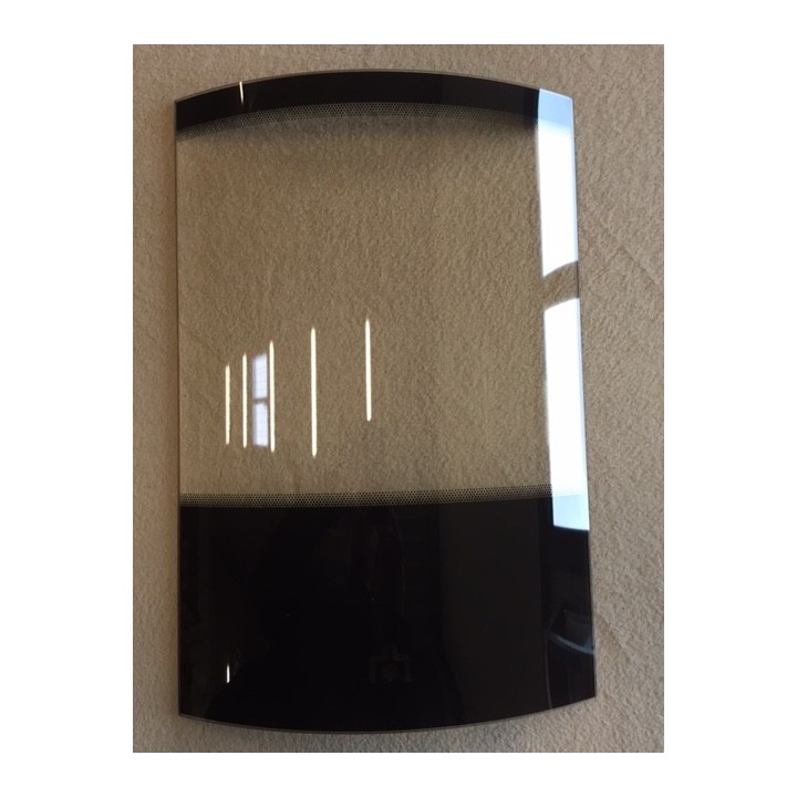 Vetro Edilkamin STRASS - Vetro Curvo Serigrafato per stufa a pellet