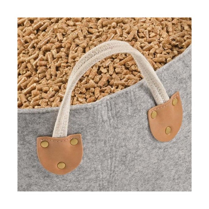 Cesto portaoggetti in legno accogliente - Capska