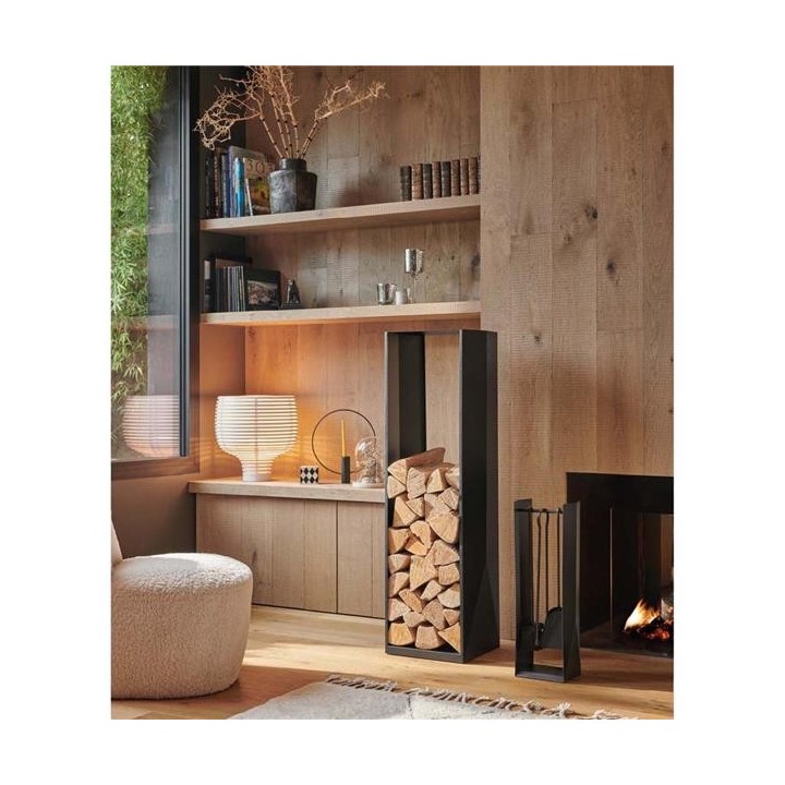 Estantería de madera origami para almacenamiento de leña - Capska