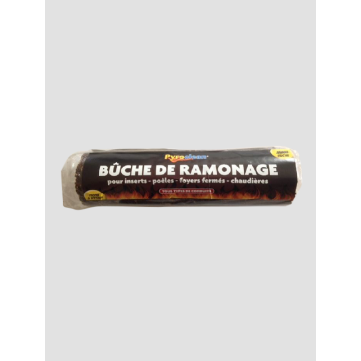 Pack FLAMBEE bois - Allume-feu + Buche de ramonage - Capska Pack FLAMBEE bois - Allume-feu + Buche de ramonage - Capska