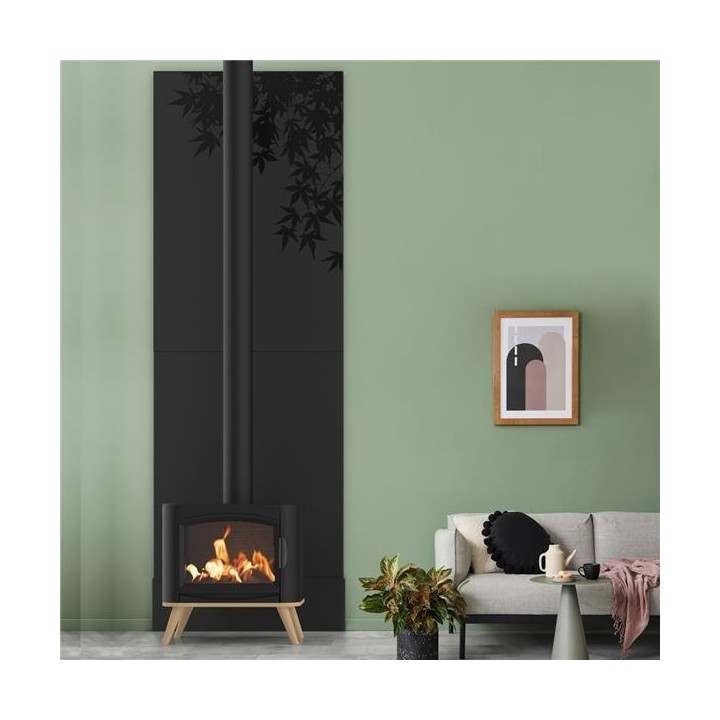 Frosted black thermal wall protection MAPLE - Dixneuf Frosted black thermal wall protection MAPLE - Dixneuf