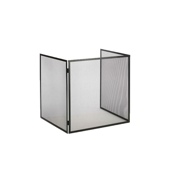 Protecció d'estufa de 3 panells negre esmerilat - Dixneuf Protecció d'estufa de 3 panells negre esmerilat - Dixneuf