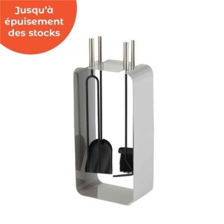 Serviteur SMART Gris Inox - Dixneuf Serviteur SMART Gris Inox - Dixneuf
