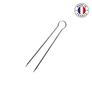 Pinça de troncs de 70 cm gris per servir i cendrer - Capska