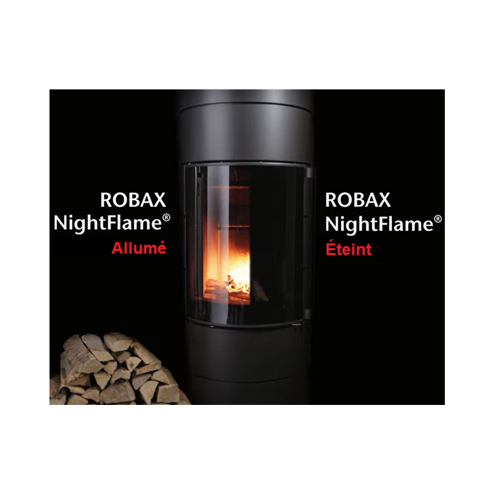 HARK SIRION Glass - Curved Panel for Wood Burning Stove