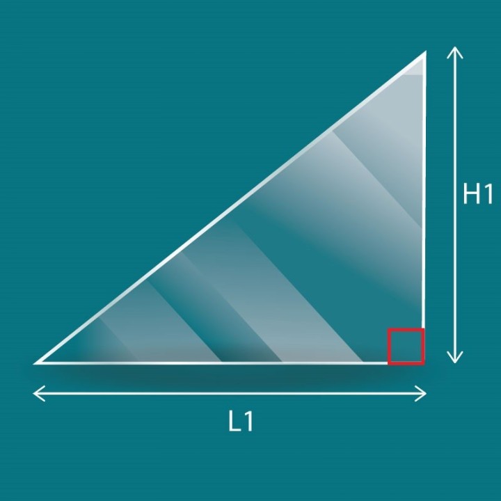 Vidre pla en forma de triangle rectangle, estufes de llenya i llars de foc – Capska