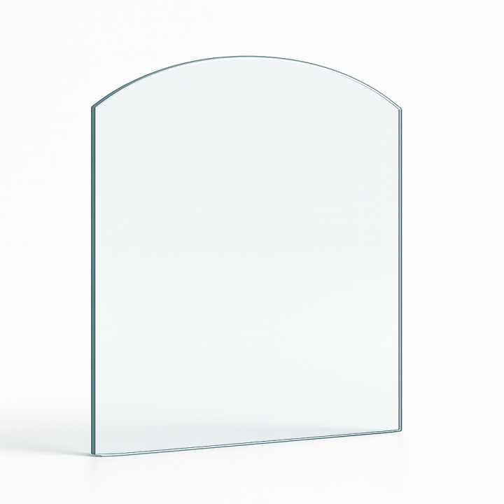 Panadero LUIS Glass - Rectangular Panel for Wood Burning Stove