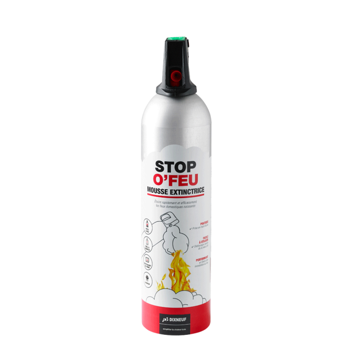 Schiuma Estinguente 750 ml Stop O'Feu Dixneuf - Sicurezza Camino Schiuma Estinguente 750 ml Stop O'Feu Dixneuf - Sicurezza Camino