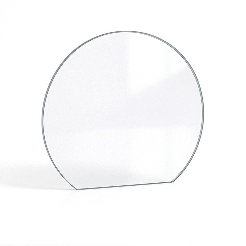 Vetro rotondo su misura per stufa - Capska