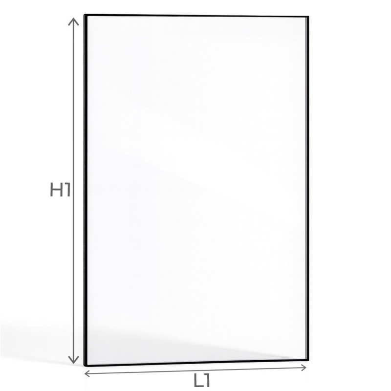 Rectangular Glass Replacement for Wood Stove - Capska Rectangular Glass Replacement for Wood Stove - Capska