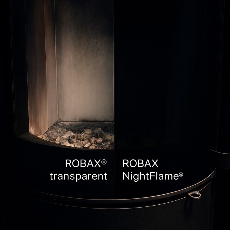 Vitre plate ROBAX NightFlame® Vitre plate ROBAX NightFlame®