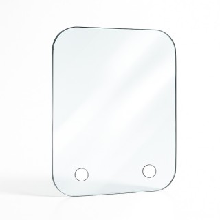 Custom Cut Glass with 4 Rounded Corners - Capska Custom Cut Glass with 4 Rounded Corners - Capska