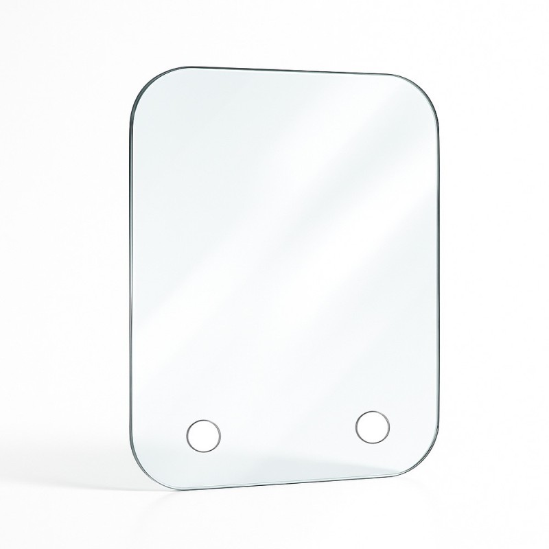 Glas mit 4 abgerundeten Ecken nach Maß - Capska Glas mit 4 abgerundeten Ecken nach Maß - Capska