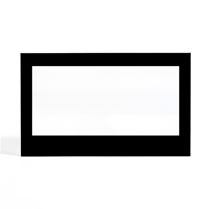 Cristall Franco Belge CLERMONT II VISION 14 KW - Vidre Rectangle Serigrafiat per estufa de llenya