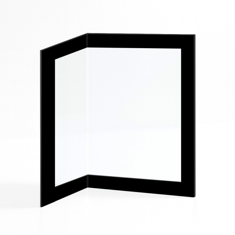 Vitre Spartherm PIKO S - Verre Pliée Sérigraphié pour poêle à bois Vitre Spartherm PIKO S - Verre Pliée Sérigraphié pour poêle à bois