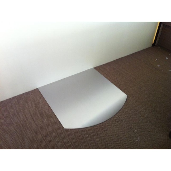 Rectangle Avec Un Côté Cintré 1000 X 1000 mm, Rayon 800 mm Rectangle Avec Un Côté Cintré 1000 X 1000 mm, Rayon 800 mm