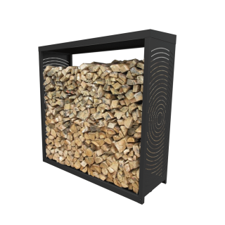 Rangement Bois Woodbox - Noir N3 - Ref DN-005.10518N3 Rangement Bois Woodbox - Noir N3 - Ref DN-005.10518N3