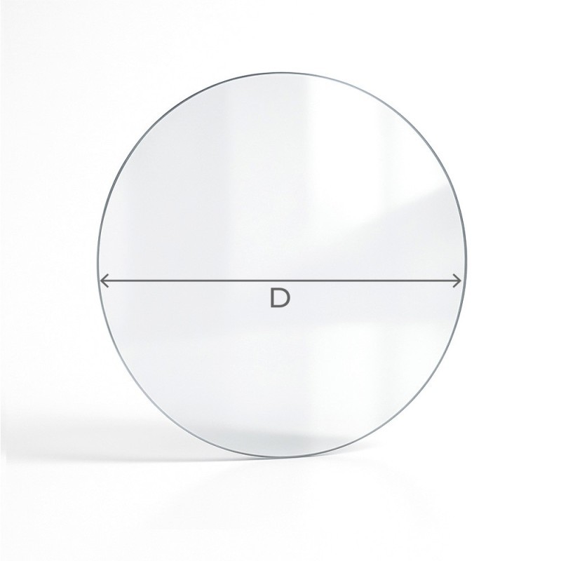 Vitre Godin ACASTILLE - Verre Rond pour poêle à bois Vitre Godin ACASTILLE - Verre Rond pour poêle à bois