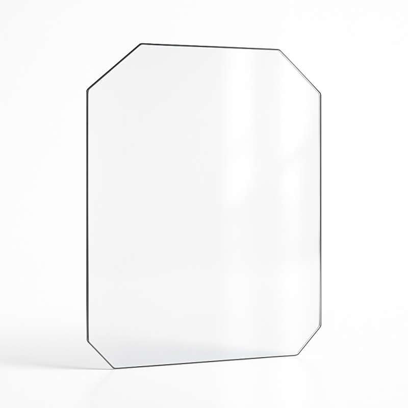 Cristal Jotul C21/22 - Vidrio 4 ángulos cortados para inserto de chimenea