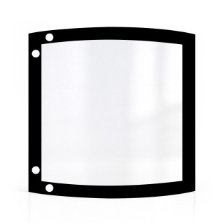 Cristall Oranier AMOS 150 - Vidre Corbat Perforat per Estufa de Llenya