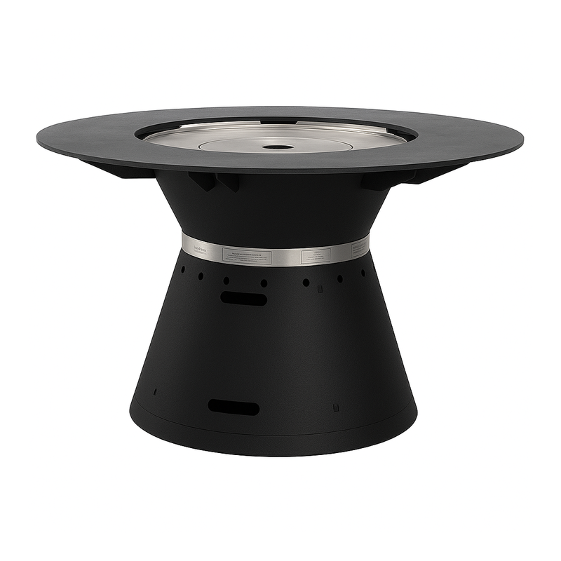 Plancha Brasero de Gas 130 cm de diámetro - 3 Alturas (40/80/110 cm) - Capska